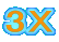 3X