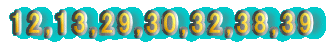 12,13,29,30,32,38,39