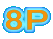 8P